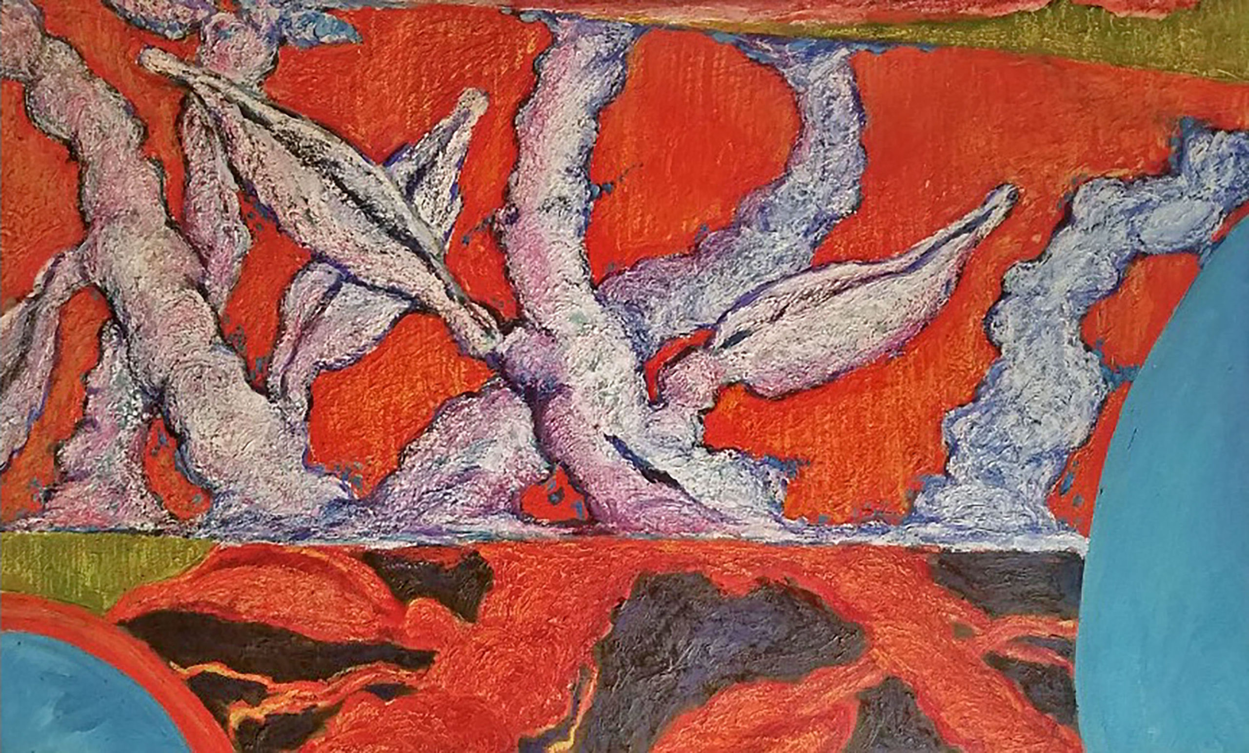 "Metamorphosis" - Acrylic on a wood panel by Peter Koenig