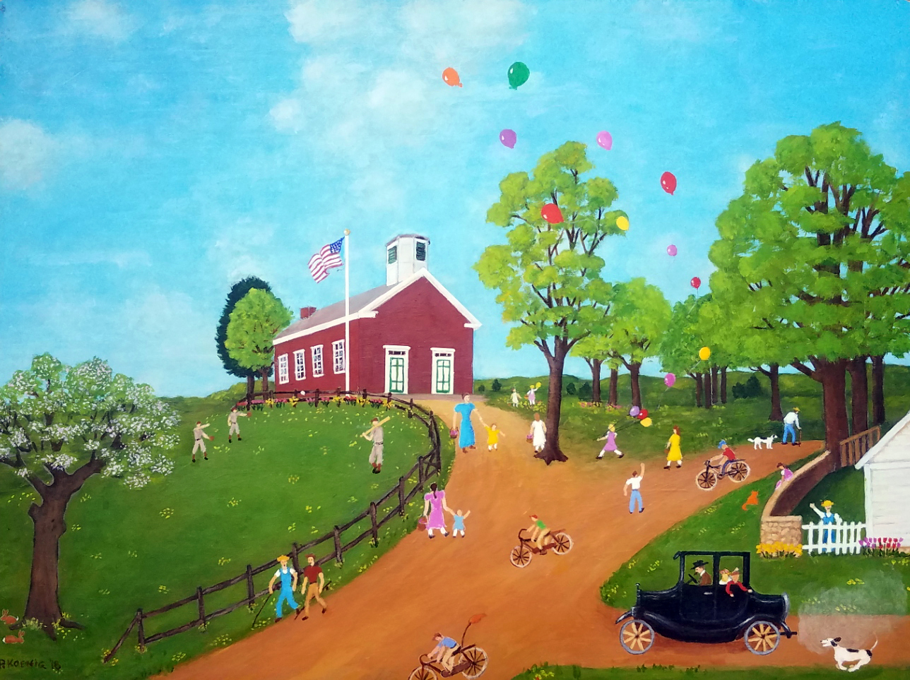 “Schoolhouse Series” – Spring Archival Print