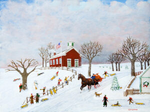 “Schoolhouse Series” – Winter Archival Print