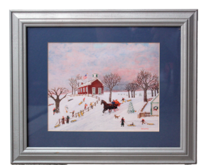 “School House – Winter”
