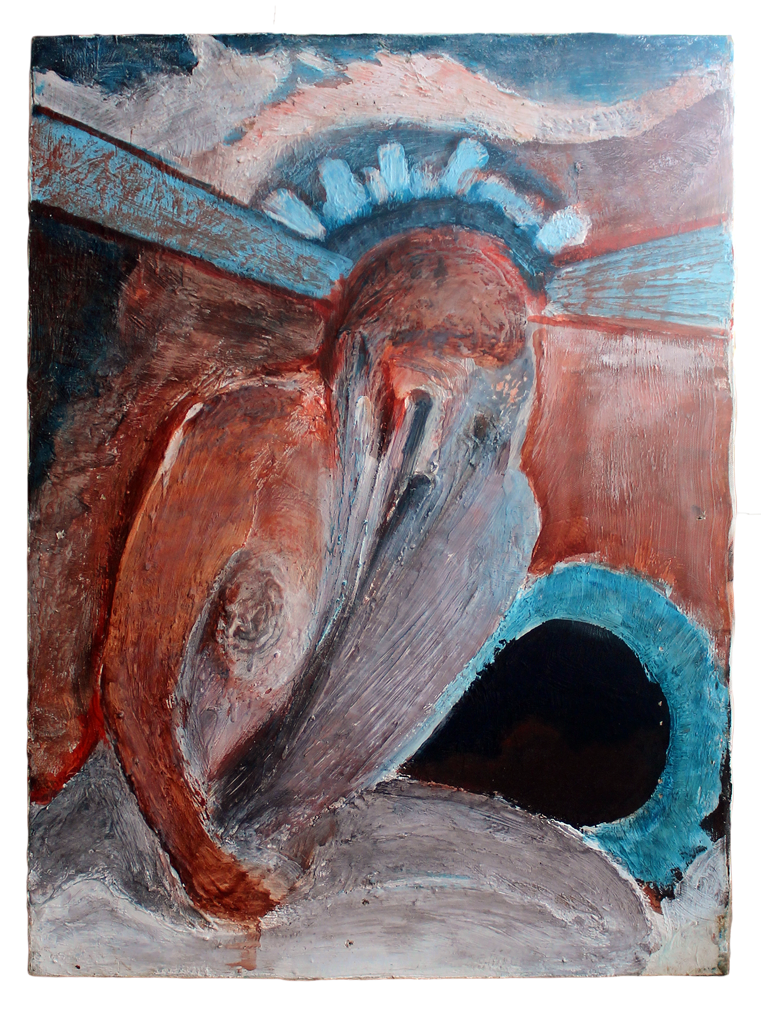 "Torment" - Oil and acrylic on canvas by Peter Koenig