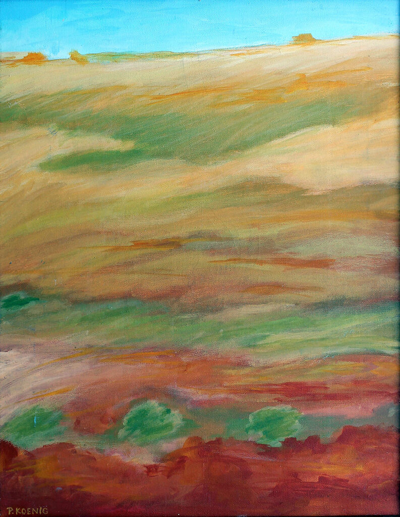 "Pastoral" - Acrylic on canvas by Peter Koenig